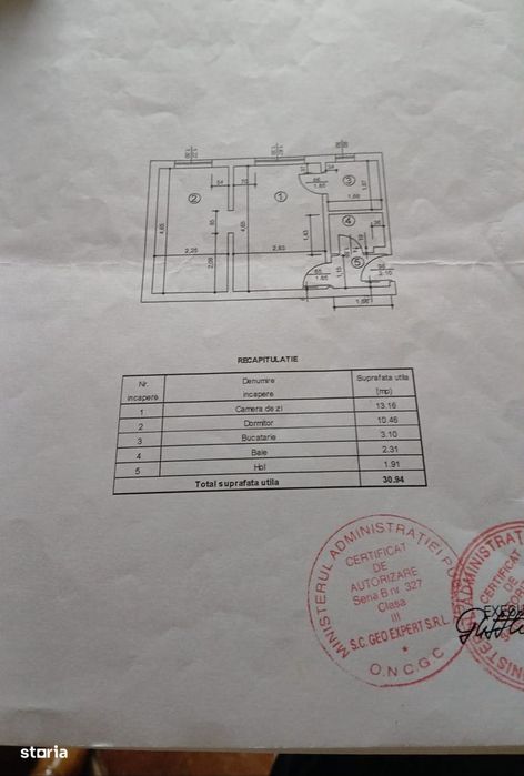 2cam nd 30 mp zona primaverii se vinde mob si utilat 72.000 euro