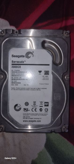 Жесткий диск seagate 2tb ,04/2013