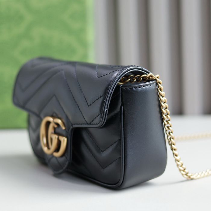 Мини дамска чанта през рамо Gucci GG Marmont