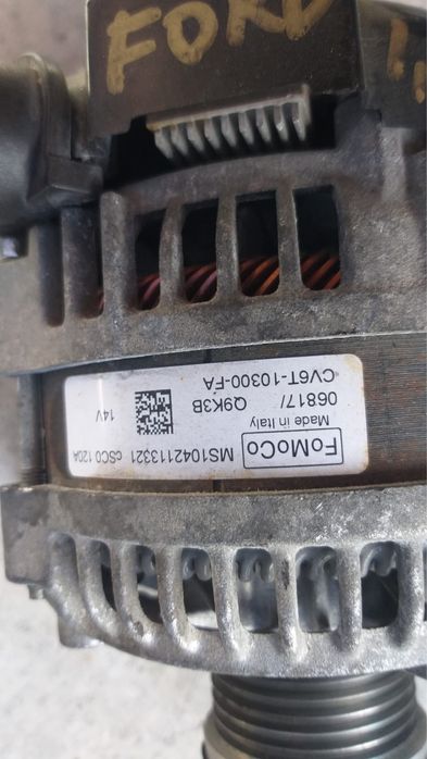 Alternator Ford Focus 1.0 Benz cod CV6T 10300 FA an 2013 - 2017 Fiesta