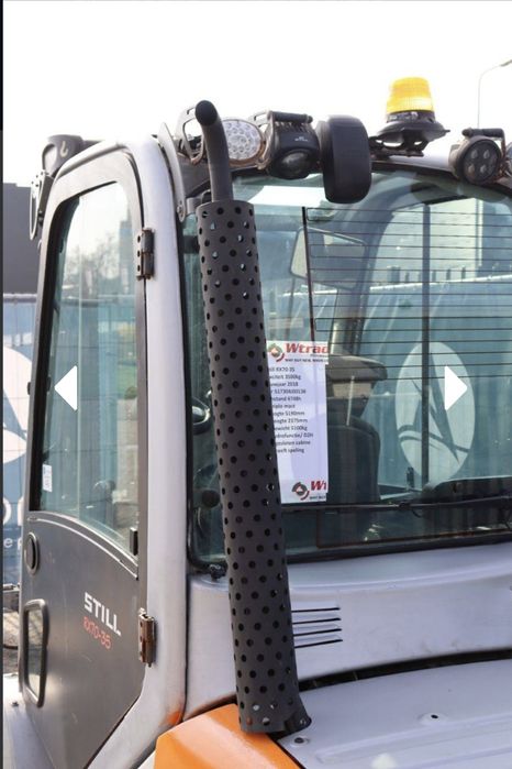 2018 Motostivuitor/Stivuitor Diesel STILL RX70-35 (3.5 Tone) –Doar 6750 Ore | Catarg Triplex | Cabină Încălzită