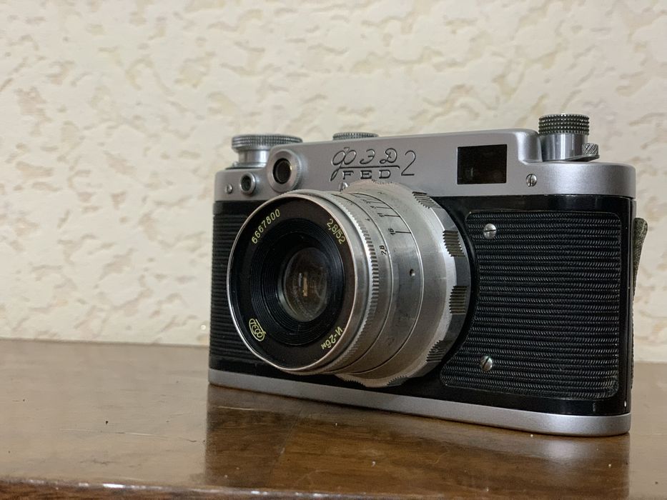 Фотоаппарат советский ФЭД 2
