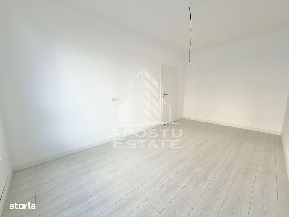 Apartament cu 2 camere 54 mp utili la parter finalizat la asfalt Giroc