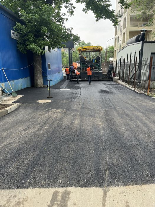 Асфальтирование укладка асфальта