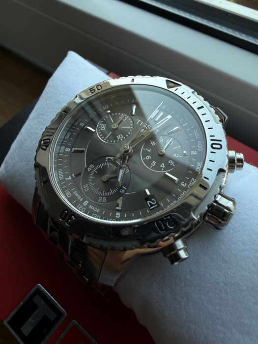 Tissot PRS 200 Chronograph T067.417.11.051.00 – original, cutie, acte