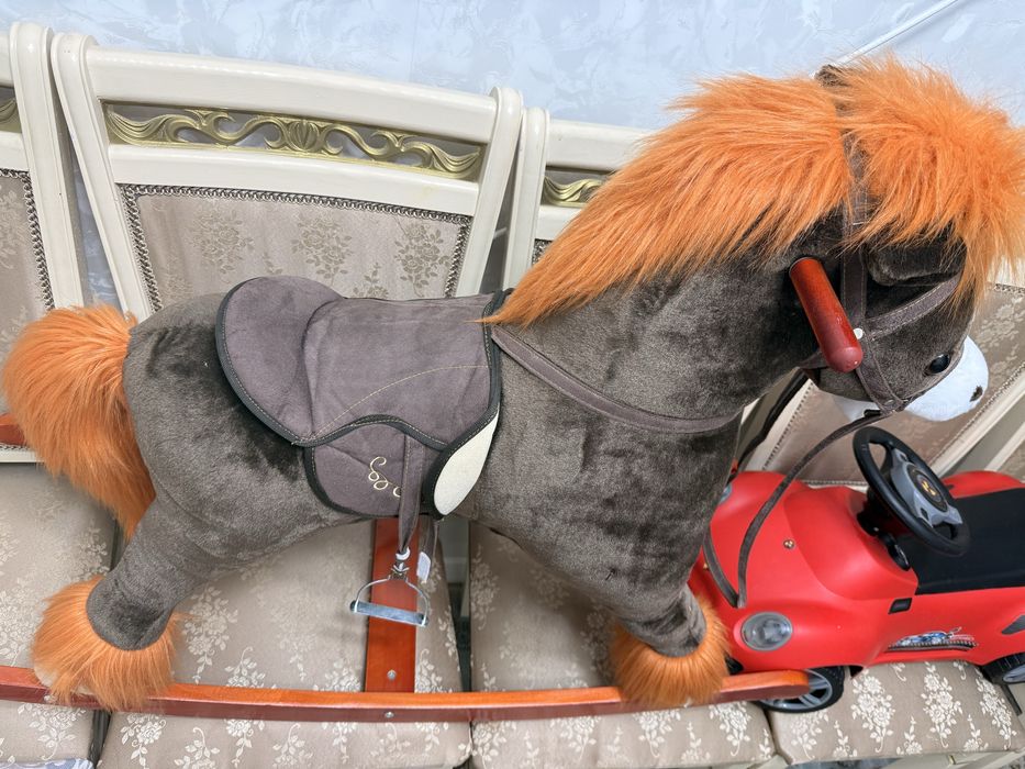 Детская лошадка качалка