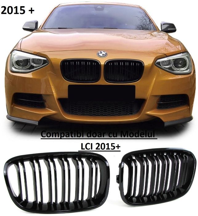 Grile Duble Centrale BMW Seria 1 Model F20 F21 Facelift 2015+