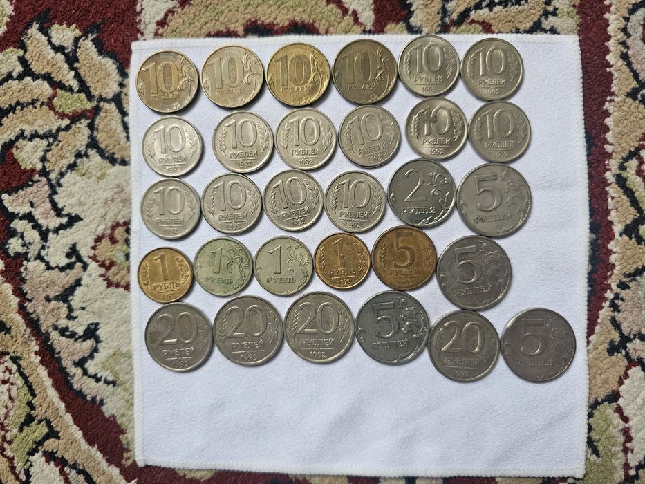Монеты лот за 6500тг