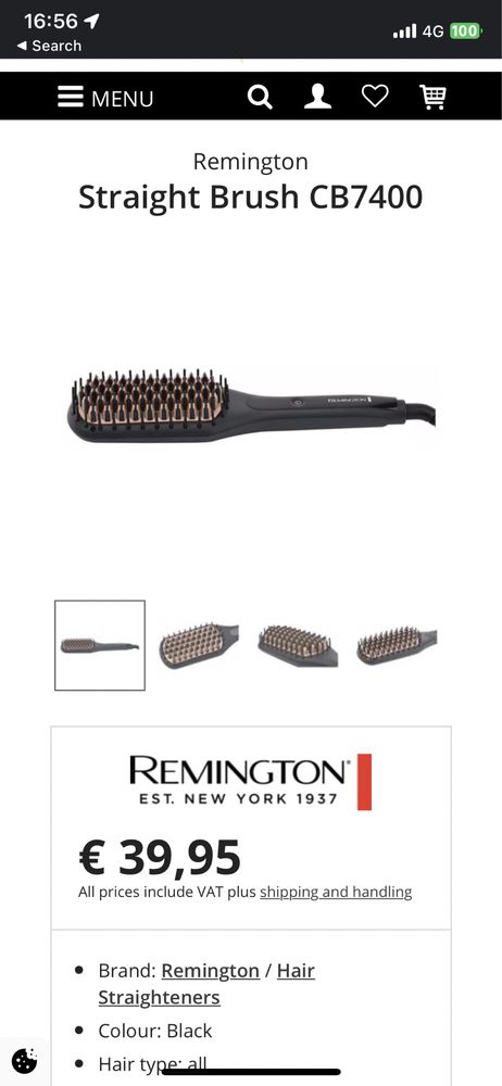 Evaporate Grateful Customer Perie indreptat parul Remington CB7400 Miercurea-Ciuc • OLX.ro
