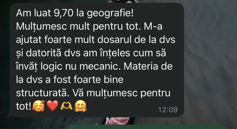 MEDITATII bac Geografie