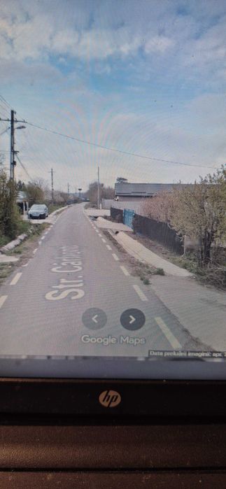 Teren intravilan 1000 mp ,deschidere 17 ml Branistari jud Giurgiu ( zona linistita)