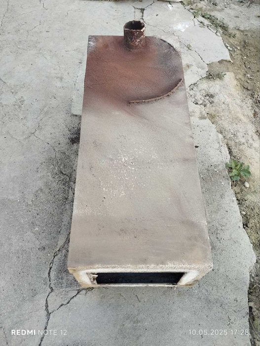 Печка газовая металлическая