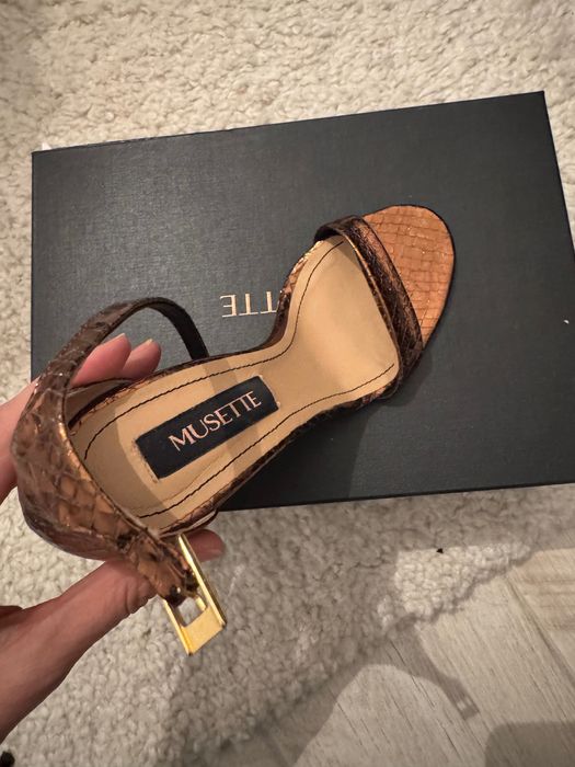 Sandale Musette aurii