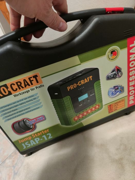 Starter/Jump auto multifuncțional+Compresor 12000Mah Nou!!