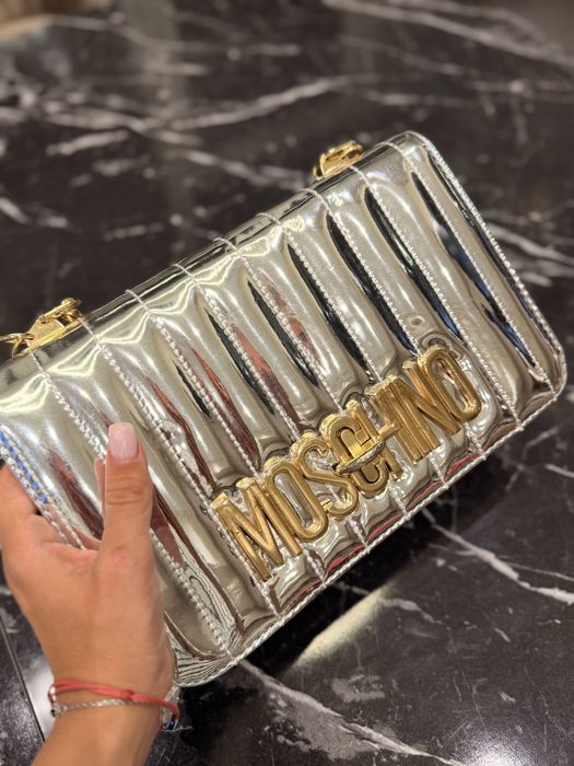 Дамски комплект чанта Moschino и панталонки