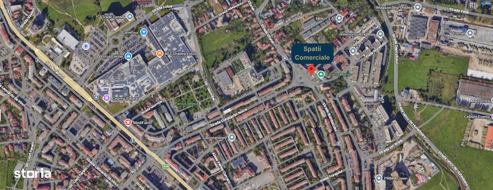 Spațiu comercial 52,5 mp în Nufărul pentru închiriat