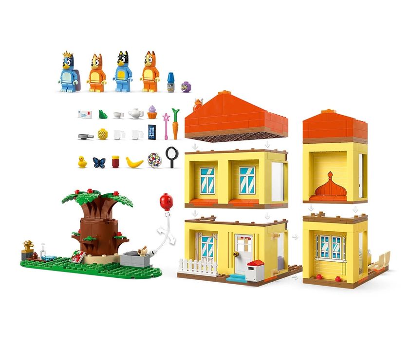 LEGO 11203  lego Bluey 11203 - Семейната къща на Блуи