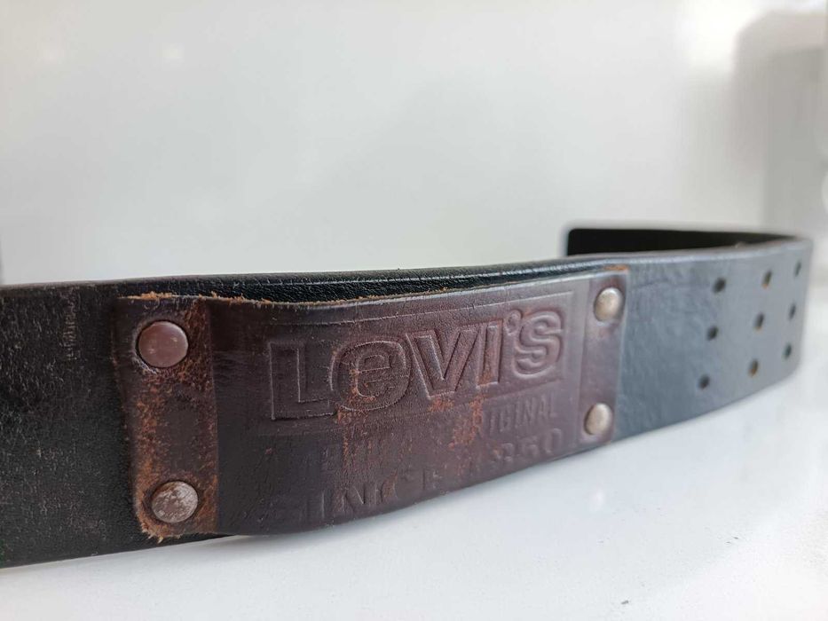Колан LEVI'S - Уникален Колекционерски Модел (Made in Italy) с нашивки