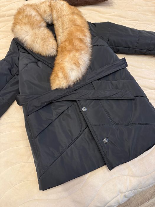 Зимно яке от естествен  косъм