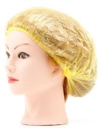 Шапочки для душа. Шапочки для бассейна. Полиэтиленовые шапки.