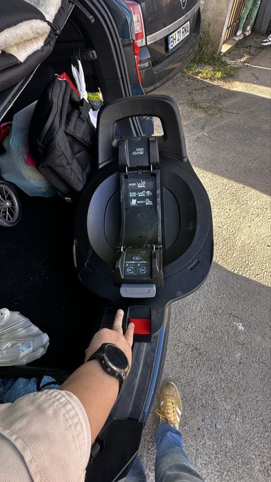 Baza Isofix pentru scoica auto pentru copii Britax Romer Baby Safe Pro, 0-15 luni, 40-85 cm, 0-13 kg, Vario Base