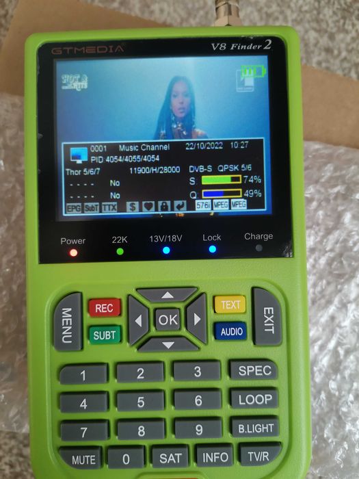 Aparat de reglat antene Telekom, Digi, focus, sky