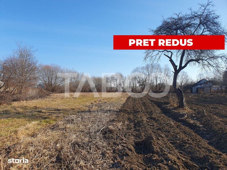 Teren intravilan 3600 mp doua fronturi stradale in Voila