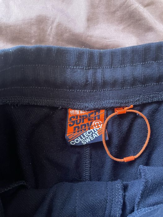 Pantaloni scurti bleumarin Superdry marime L