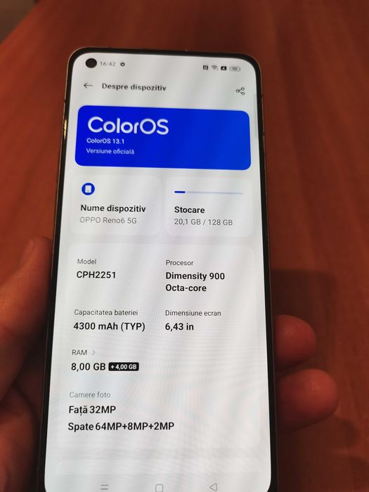 Vand Oppo Reno 6   5G