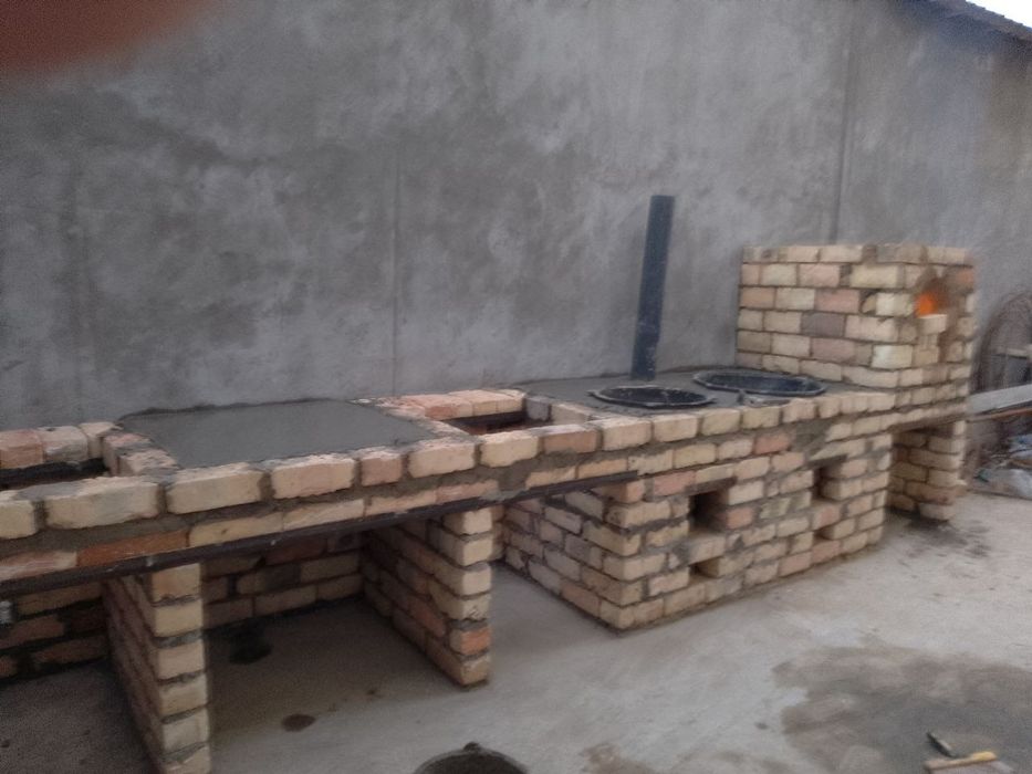 Тандор учок киламиз, Тандор учок киламиз, стол стул газ плитаси билан,