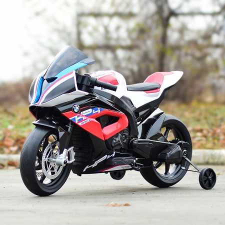 Лицензиран Акумулаторен Мотор  BMW HP4 license, 90W, 12V/7Ah, EVA гуми