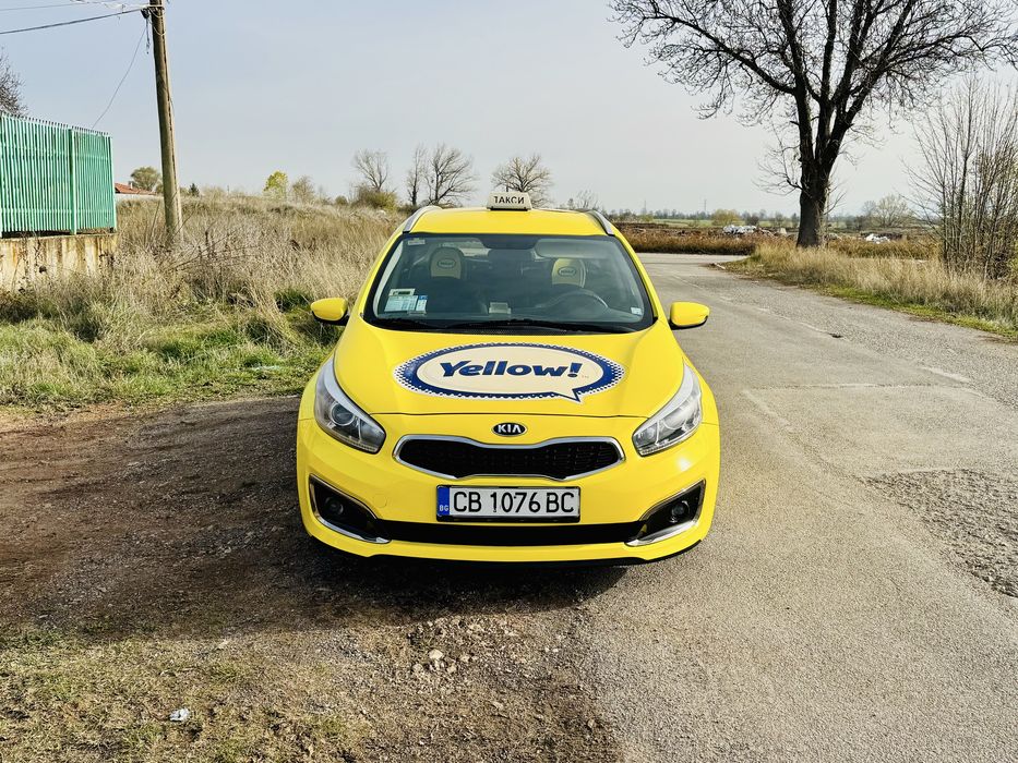 Kia Ceed 1.4 101 к.с фейс работещо такси към Yellow