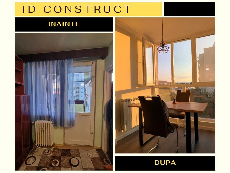 Amenajări interioare complete – zugrăveli, parchet, rigips