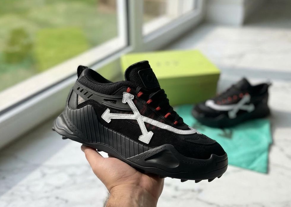 Off-white Odsy Negru Alb - Full Box