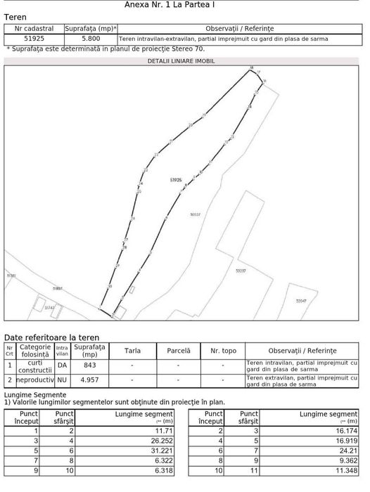 Vand teren intravilan/extravilan in Sat Inau, comuna Somes-Odorhei