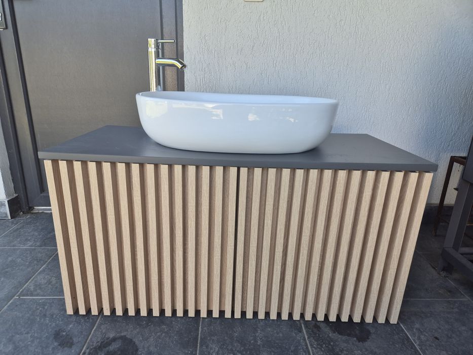 Set baie lavoar+masca+baterie