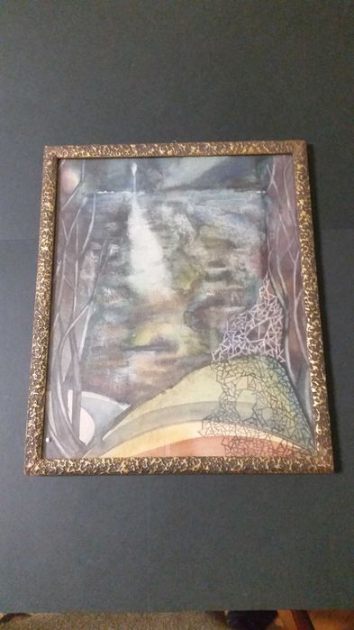 2 големи пейзажа, рисувани с акварелни бои. По 19 лева.