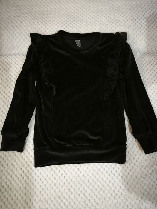 Bluzițe catifea pentru fetițe