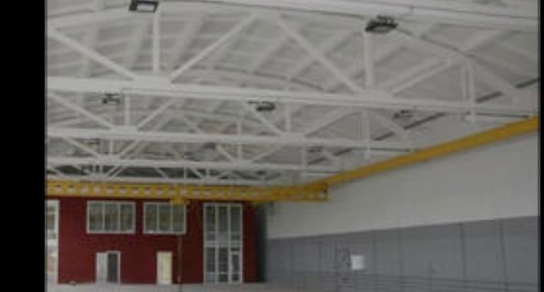 Покраска крыши, покраска ангаров