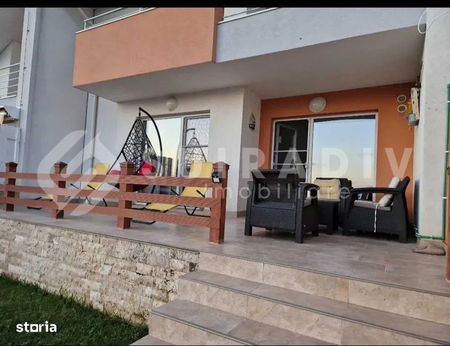 Casa de inchiriat in Apahida, curte generoasa, foisor, gratar