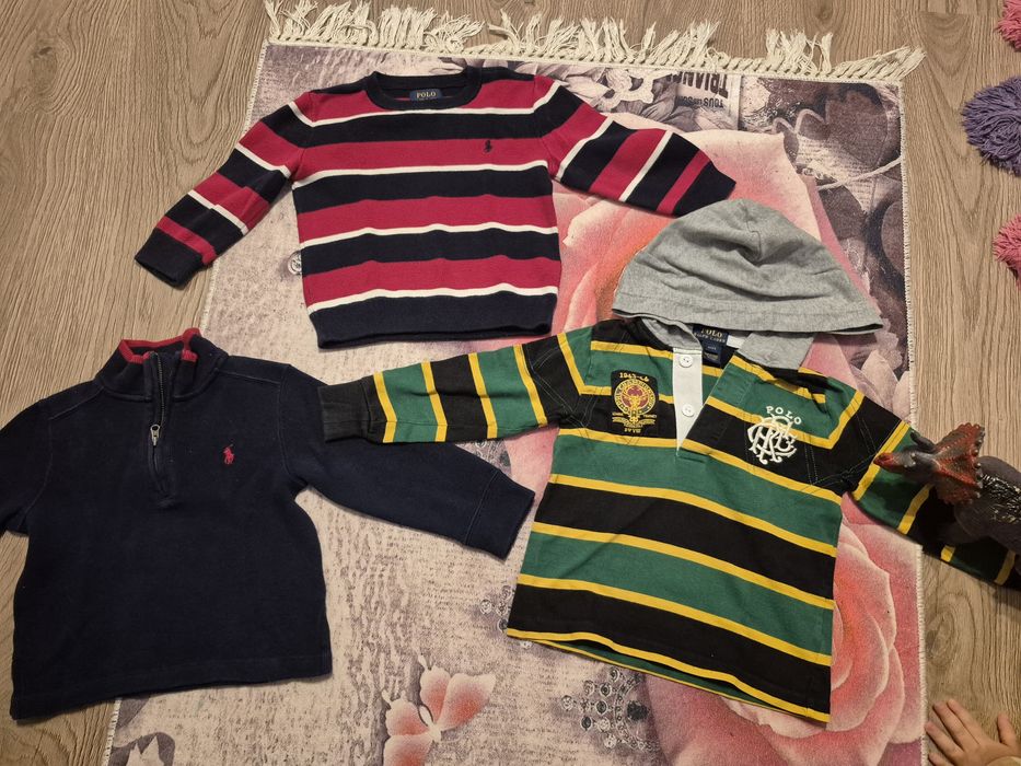 Vand lot bluze Ralph Lauren Polo( marime 98)