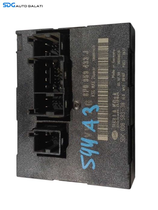 Unitate Modul Calculator Confort Comfort Audi A3 8P 2003 - 2008 Cod 8P0959433J [L6750]