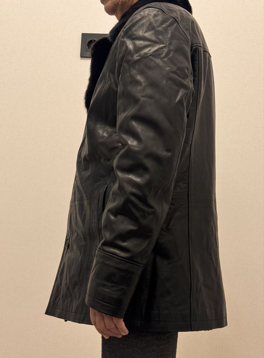 Новая мужская дубленка