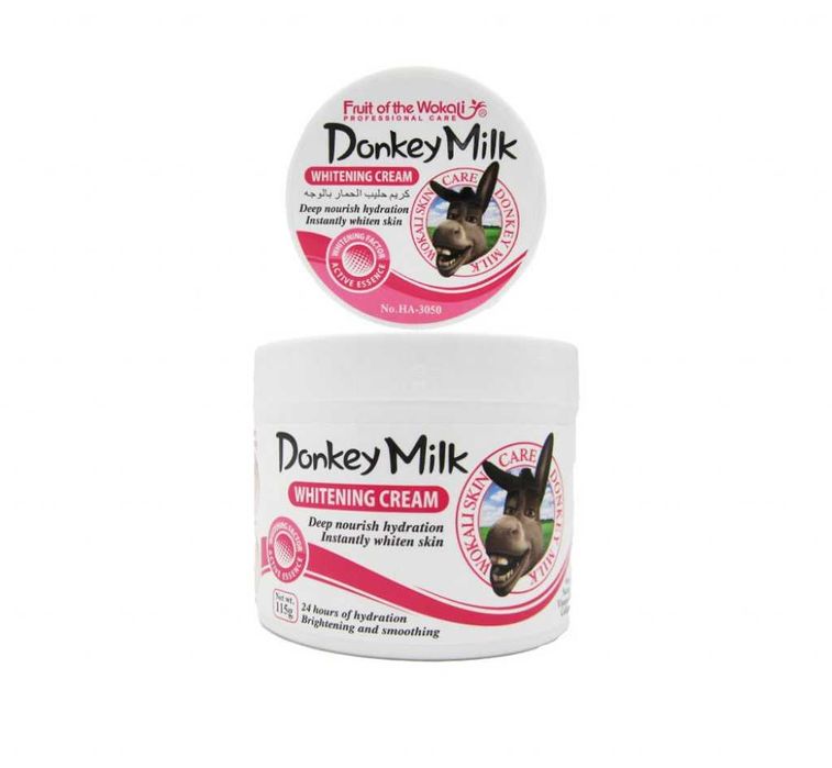 Избелващ и хидратиращ крем за лице,магарешко мляко Fruit of the Wokali