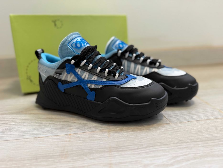 Adidasi Off-White Odsy-1000 Blue Produs Nou-Full Box
