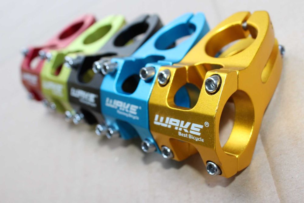 Pipe MTB Wake 45mm / 31.8mm - negru, verde, rosu, albastru, auriu