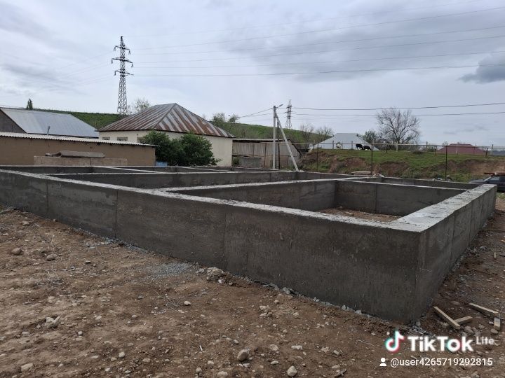 Фундамент бетон куямыз