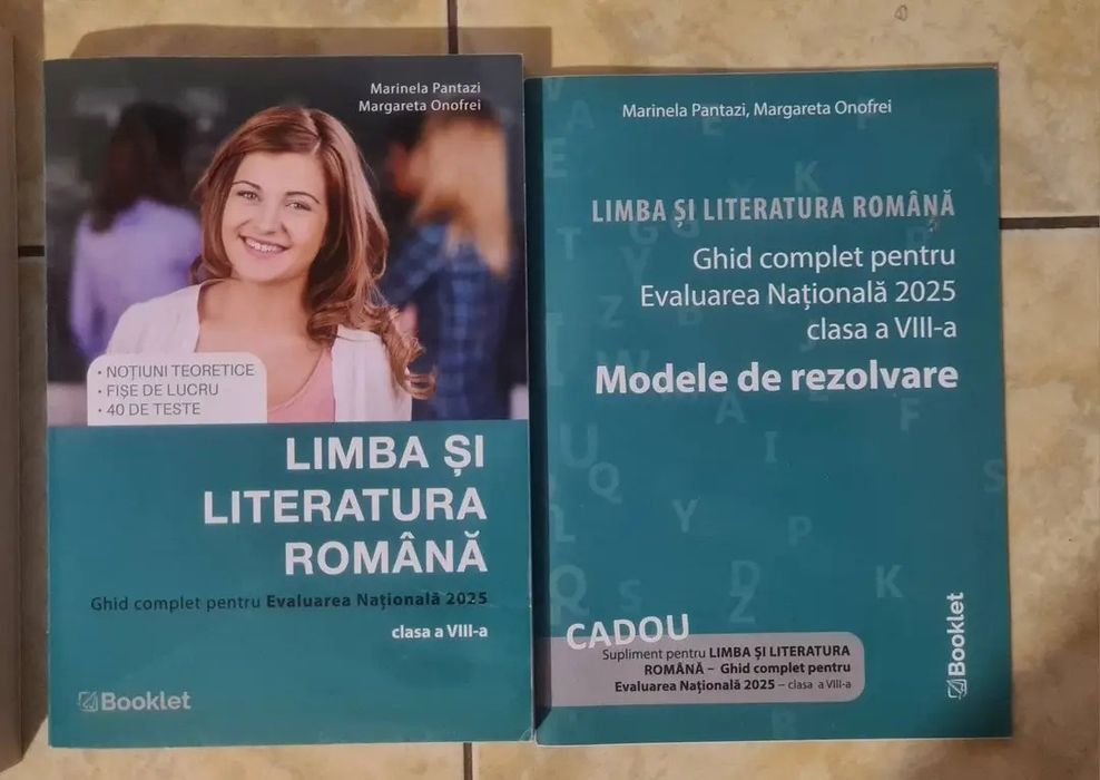 Auxiliare, culegeri romana, matematica evaluarea nationala