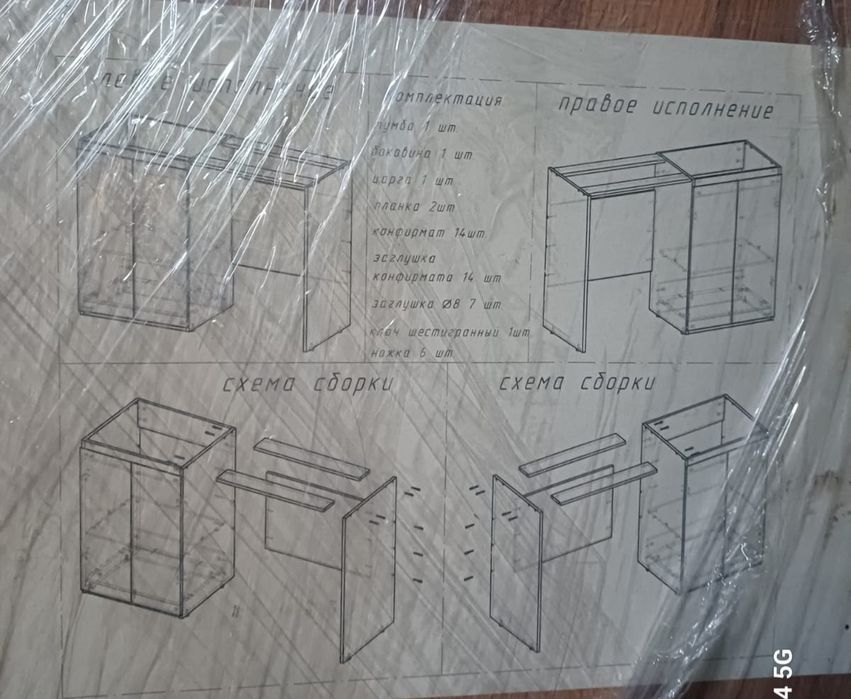 Тумба под раковину