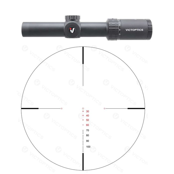 Luneta VictOptics pentru arme si arbalete, NOU, Factura, Garantie